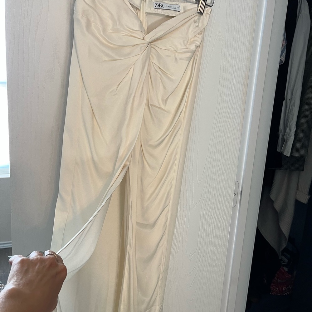 Zara medi twist skirt